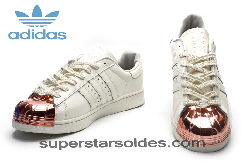 adidas superstar rose gold femme